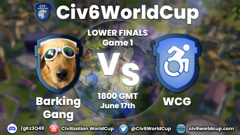 Barking Gang vs WCG – Game 1 – Lower Finals