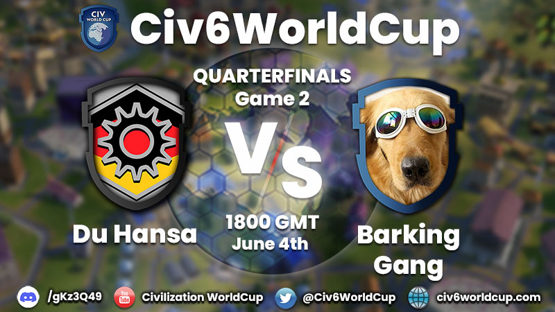DuHansa vs Barking Gang – Game 2 – Quarter Finals